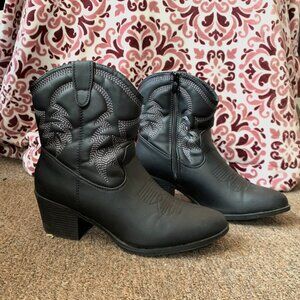 GLOBALWIN Women's Mid Calf Western Cowboy Boots